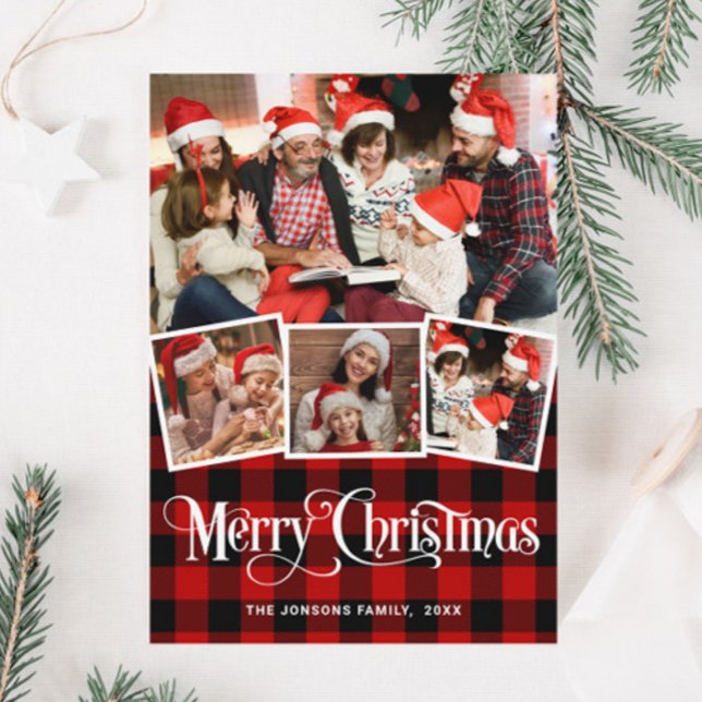 Cartão De Festividades Feliz Natal 4 PHOTO Saudação de Feriado (Criador carregado)