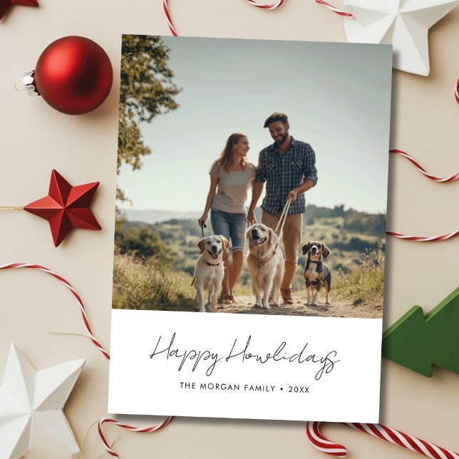 Cartão De Festividades Feliz Natal barato Como se Fala Foto De Cão (Criador carregado)