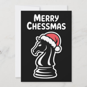 Cartão De Festividades Feliz Natal Chessmas Christmas Chess Xmas Papai No