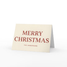 Feliz Natal com Fonte Sérif Limpa e Estilo Retro
