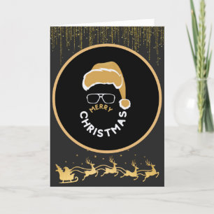 Cartão De Festividades Feliz Natal Com Papai Noel