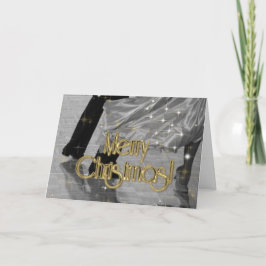 Cartão De Festividades Feliz Natal Dançarinos PERSONALIZADOS