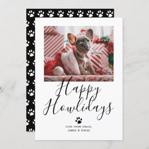 Cartão De Festividades Feliz Natal de Cachorro de Pet