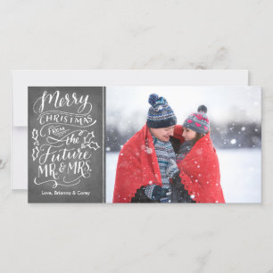 Cartão De Festividades Feliz Natal Do Futuro Sr. e Sra.