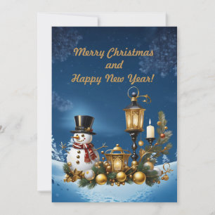 Cartão De Festividades Feliz Natal e Ano Novo!