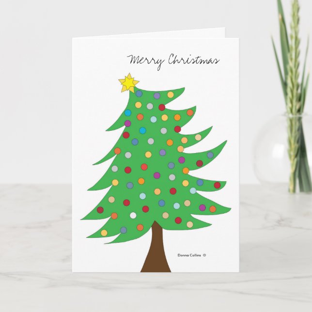 Cartão De Festividades Feliz Natal e Feliz ano novo (Frente)