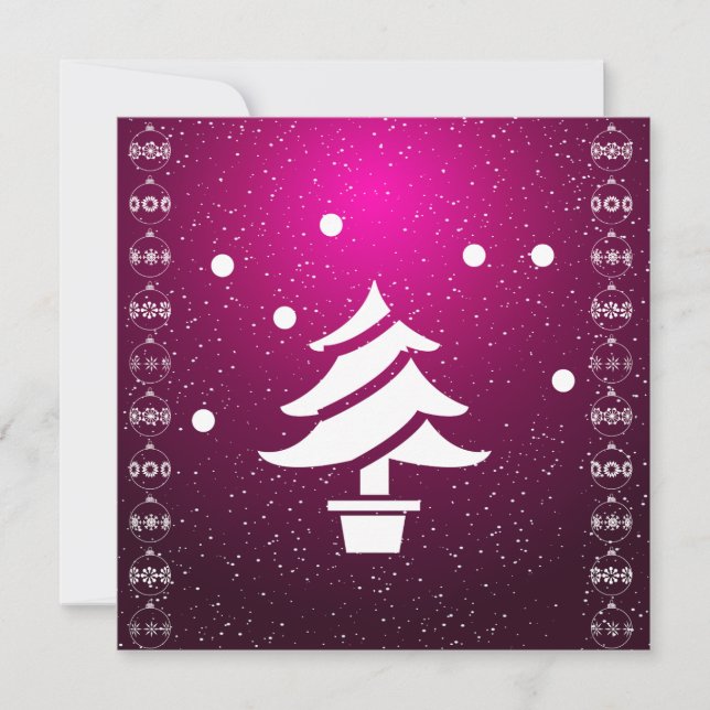 Cartão De Festividades Feliz Natal e Feliz ano novo! (Frente)