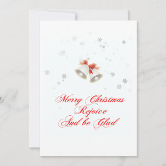 Cartão De Festividades Feliz Natal E Feliz Natal