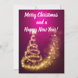 Cartão De Festividades Feliz Natal e um Feliz Ano Novo!