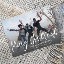 Feliz Natal Elegante Calliografia 1 Foto