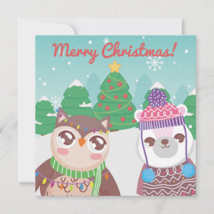 Cartão De Festividades Feliz Natal/Feliz ano novo