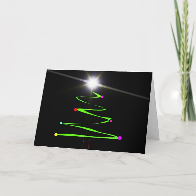 Cartão De Festividades Feliz Natal Feriado celebrações Santa Clause (Frente)