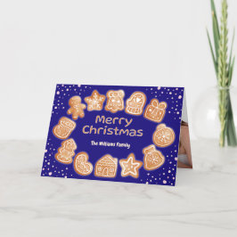 Cartão De Festividades Feliz Natal Foto de Marinho Gingercake