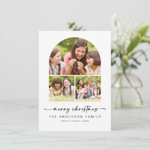 Cartão De Festividades Feliz Natal   Fotos do Arco Moderno 3