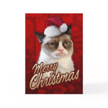 Feliz Natal Gato Grumpy
