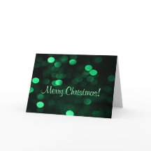 Feliz Natal Green Bokeh Luz Genérica Bulk