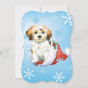 Cartão De Festividades Feliz Natal Havanese