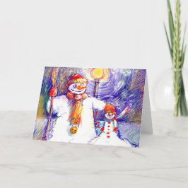 Cartão De Festividades Feliz Natal II