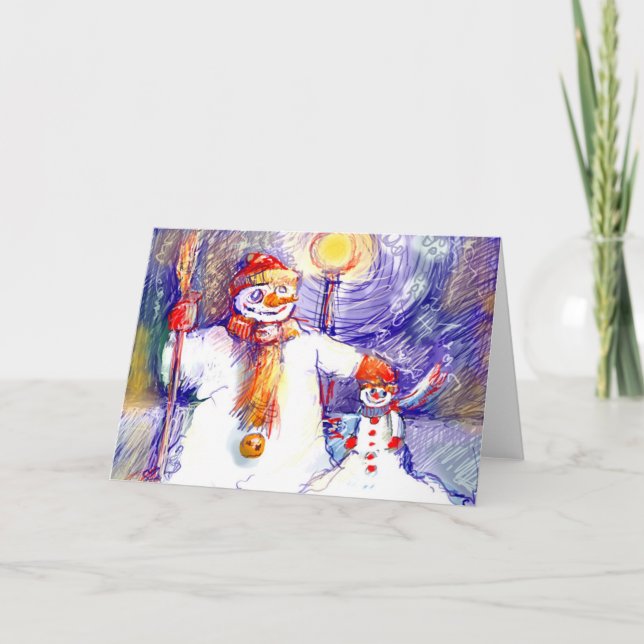 Cartão De Festividades Feliz Natal II (Frente)