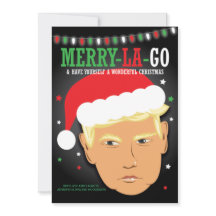 Feliz Natal La Go Trump Pun Christmas  