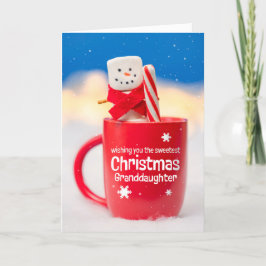 Cartão De Festividades Feliz Natal Netinha Boneco de Neve Fofo