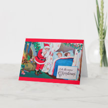 Feliz Natal (Papais noeis - Crianças dormindo)