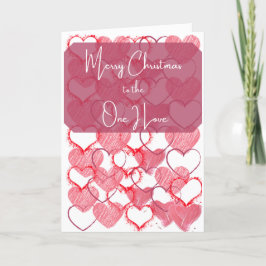 Cartão De Festividades Feliz Natal Para O Que Eu Amo