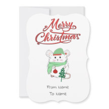 Feliz Natal para Pequeno Hamster