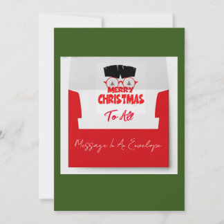 Cartão De Festividades Feliz Natal Para Todo O Natal