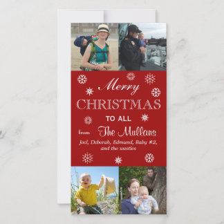 Cartão De Festividades Feliz Natal para todos