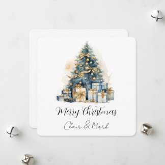 Cartão De Festividades Feliz Natal personalizado
