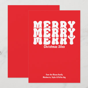 Cartão De Festividades Feliz Natal Personalizado Com Seu Próprio Texto