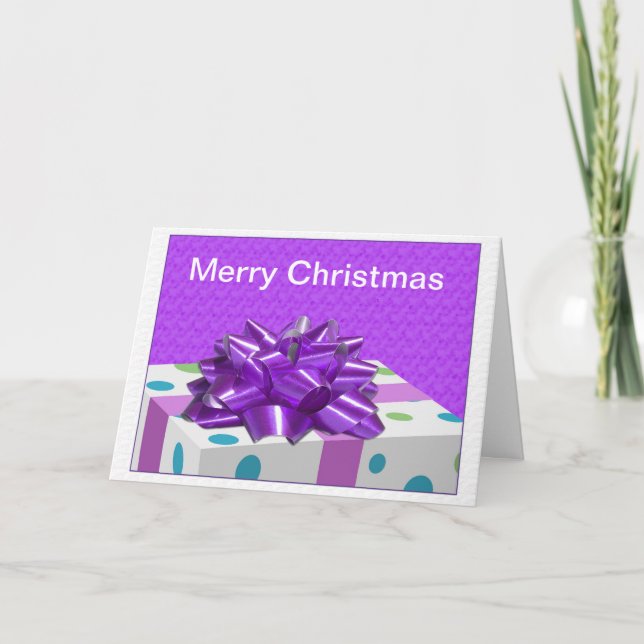 Cartão De Festividades Feliz Natal Personalizável (Frente)