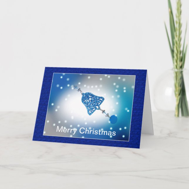 Cartão De Festividades Feliz Natal Personalizável (Frente)