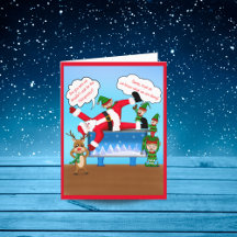 Feliz Natal Quiropraxista Papai Noel e Elfos Feria