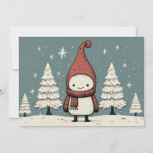 Feliz Natal Retro Snowman