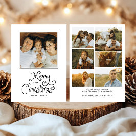 Cartão De Festividades Feliz Natal Roteiro Caprichoso Família 7 Fotos