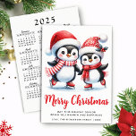 Cartão De Festividades Feliz Natal Vermelho Branca Divertido Pinguins de<br><div class="desc">Deixem este lindo cartão de férias branco e vermelho com patinadores de gelo de pinguins bonitos te ajudem a enviar aos seus entes queridos os desejos mais calorosos e saudações. Este cartão festivo de Natal com o ditado "Feliz Natal" tem um texto de modelo onde você pode digitar suas saudações,...</div>