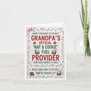 Cartão De Festividades Feliz Natal Vovô