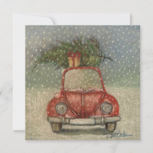 Cartão De Festividades Feliz Natal Y'all!