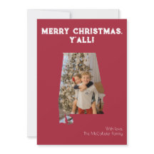 Feliz Natal Y'all Crimson Alabama Foto do Estado