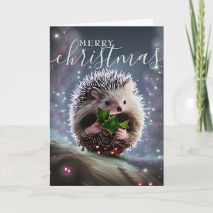 Cartão De Festividades Feliz Natalouriçoouriço