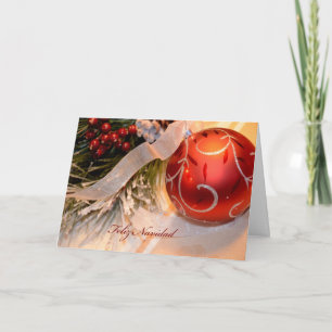 Cartão De Festividades Feliz Navidad