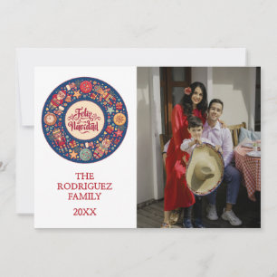 Cartão De Festividades Feliz Navidad