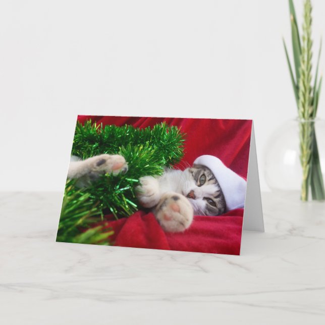 Cartão De Festividades Feliz Navidad 3 (Frente)