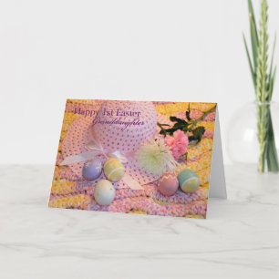 Cartão De Festividades Feliz neta da Páscoa 1rua