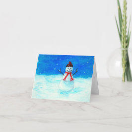 Cartão De Festividades Feliz Neve Paisagem de Neve Neve