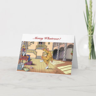 Cartão De Festividades Feliz o que quer que de Zippy o Pinhead