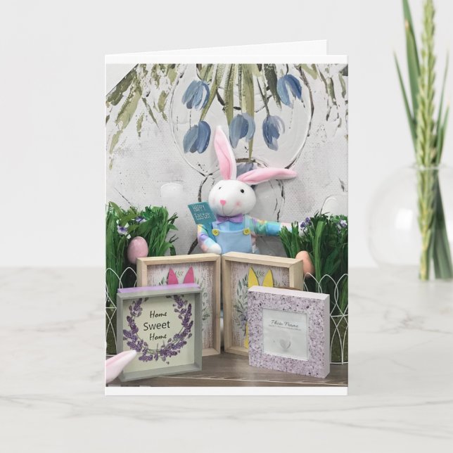 CARTÃO DE FESTIVIDADES FELIZ "PÁSCOA" / FELIZ "PRIMAVERA" FELIZ "TUDO" (Frente)