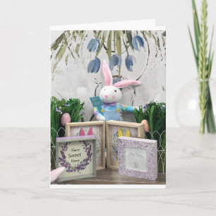 CARTÃO DE FESTIVIDADES FELIZ "PÁSCOA" / FELIZ "PRIMAVERA" FELIZ "TUDO"